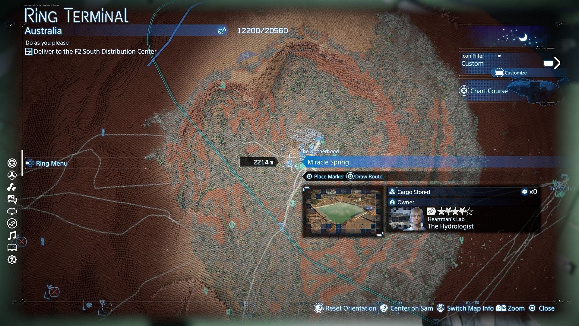 Miracle Spring's whereabouts (Image via Sportskeeda Gaming || Sony Interactive Entertainment)